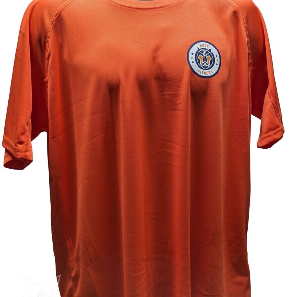 Buds Fitness, Quick drying, comfort fit t shirt - Orange, Medium