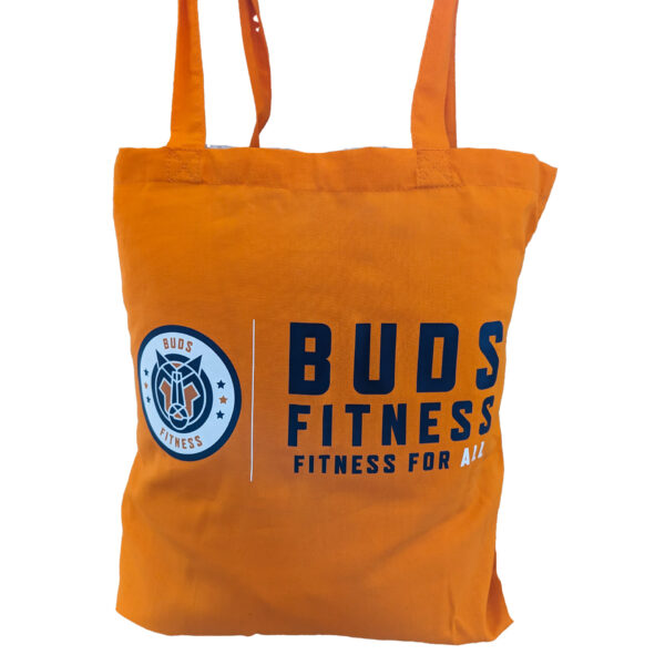 Buds Fitness - Orange Tote Bag