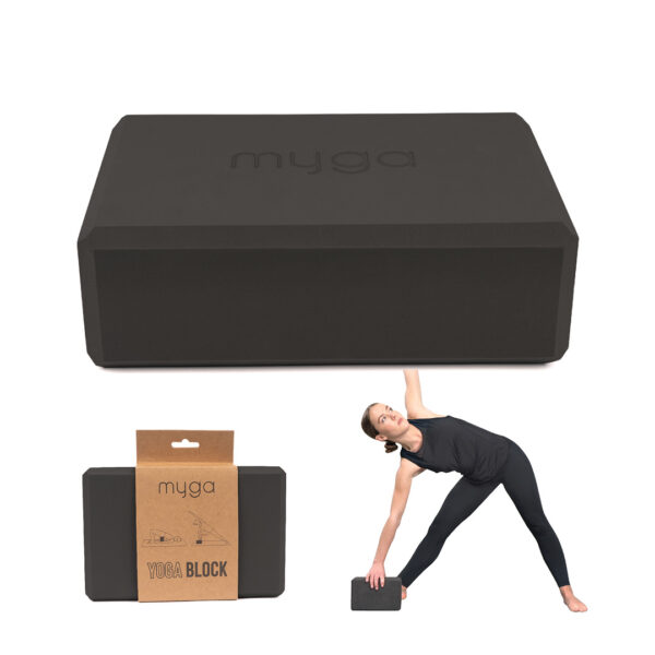 Yoga Block in Black sold individually