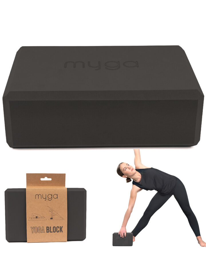 Yoga Block in Black sold individually