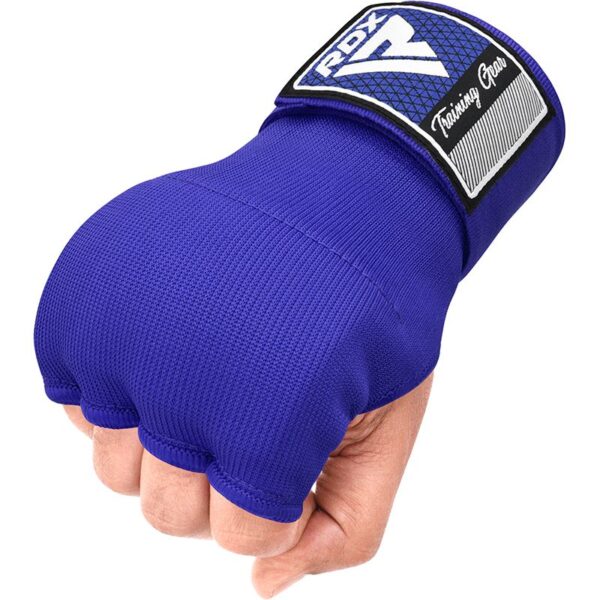 Blue Hand Wraps, and Wrist support. Enhance knuckle protections with gel inner glove support