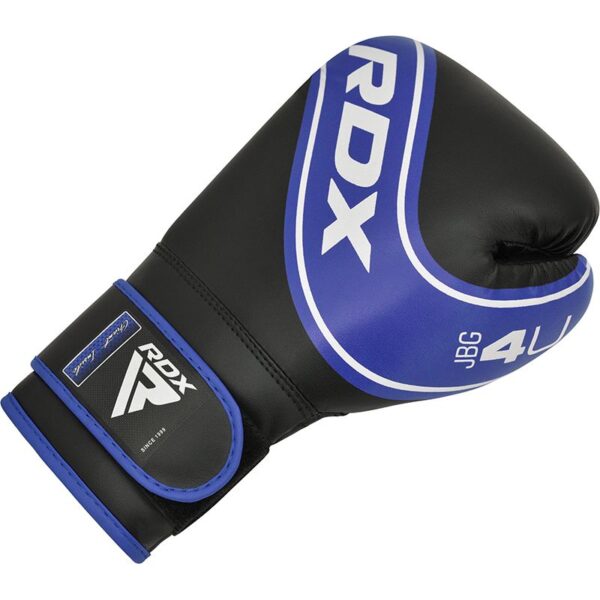 RDX Blue and Black Boxing Gloves. Available in 4oz or 6oz