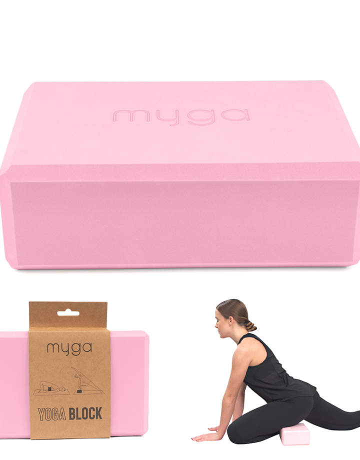 Pink Yoga Block