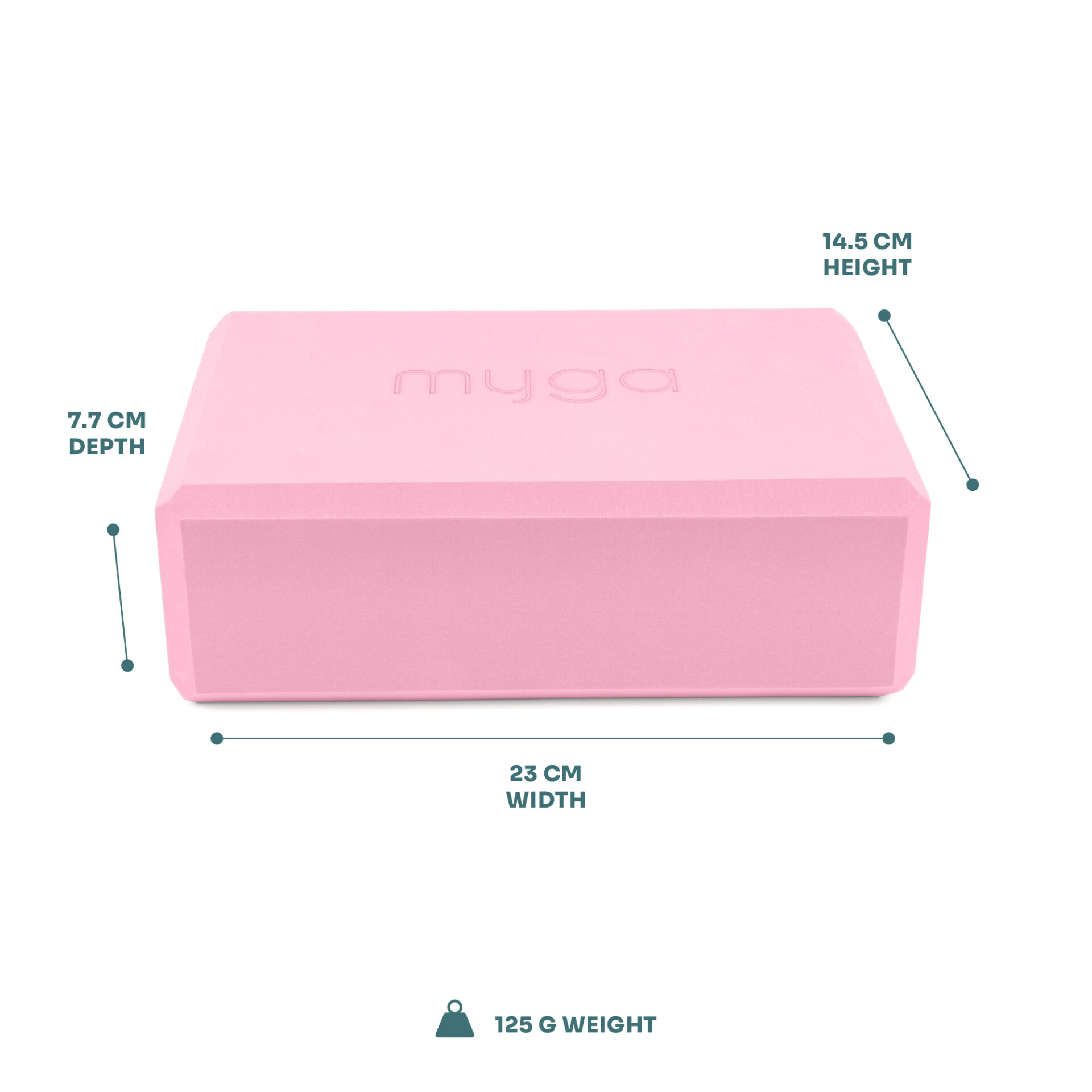 Myga, Foam Yoga Block. - Buds Fitness