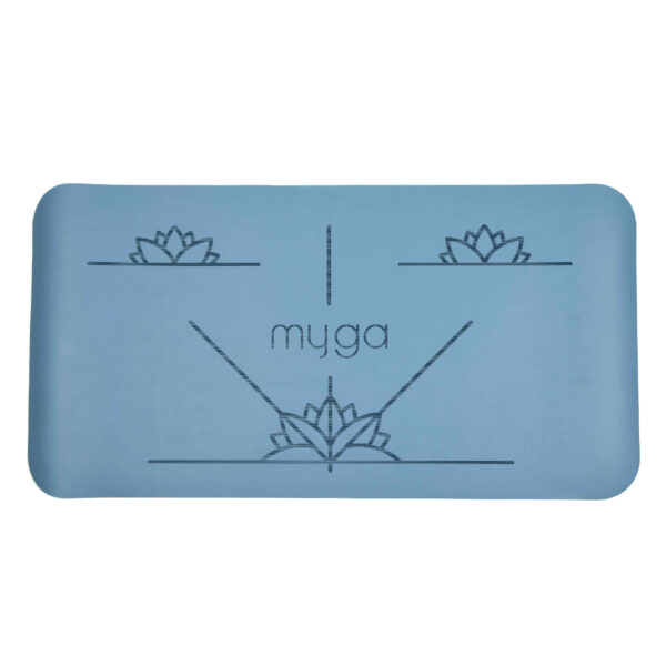Myga, Alignment Yoga Pad 34 x 66cm - Blue