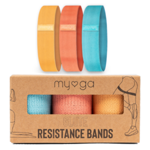 Myga Resistance Bands - Ideal glute trainers - Three weight difficulties.