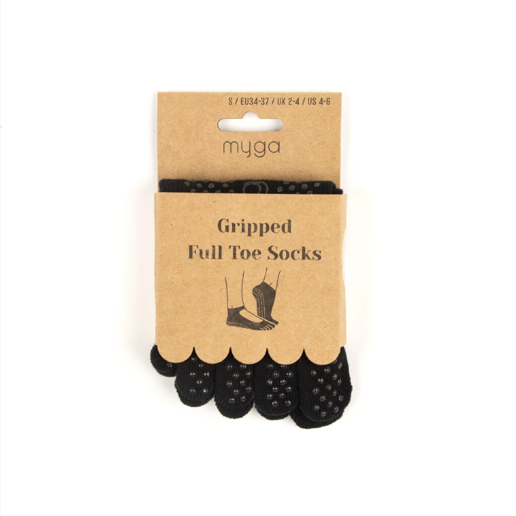 Myga, Toe Separated Yoga Grip Socks