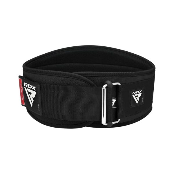 RDX, Weightlifting Belt With 6.5" Lumbar Support - Black, Large
