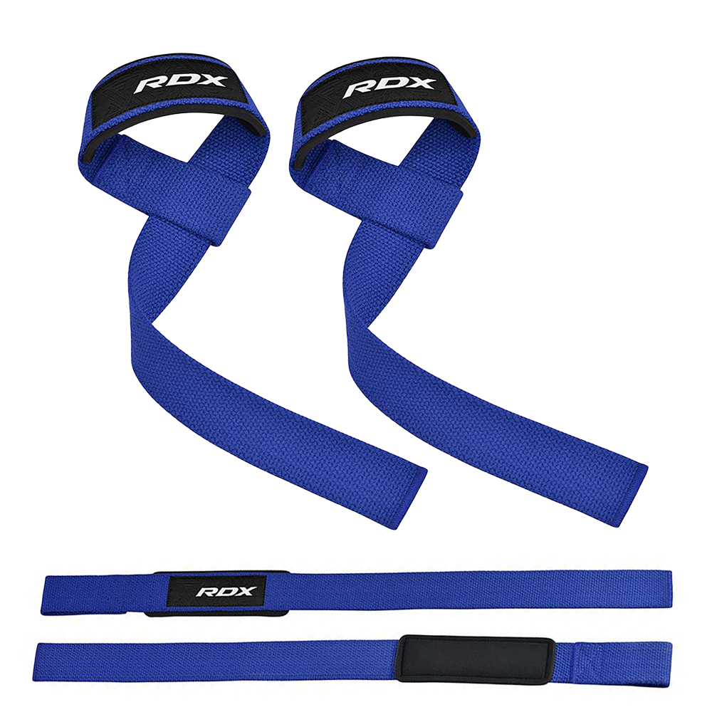 RDX, W2 Weight Lifting Straps - Lasso Design Lifting Strap with Non-Slip  rubberised grip. - Buds Fitness