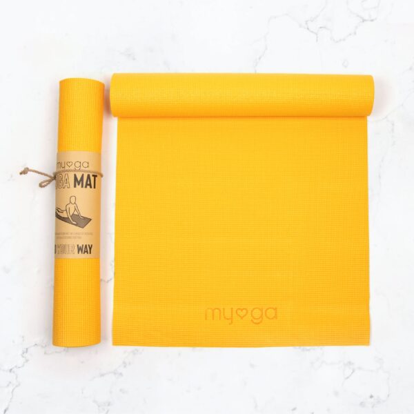 Myga, Essentials Yoga Mat - Mustard - Image 2