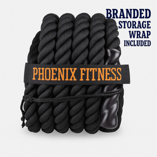 Safe storage of the 18ft battle rope