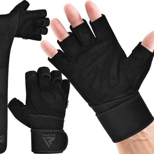 RDX, High Performance Open-Finger Weight Lifting Gloves