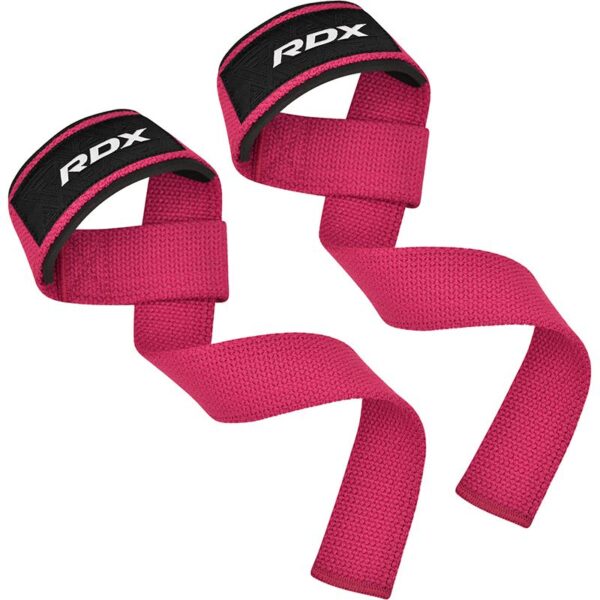 WAN-W1. Pink lifting straps by RDX
