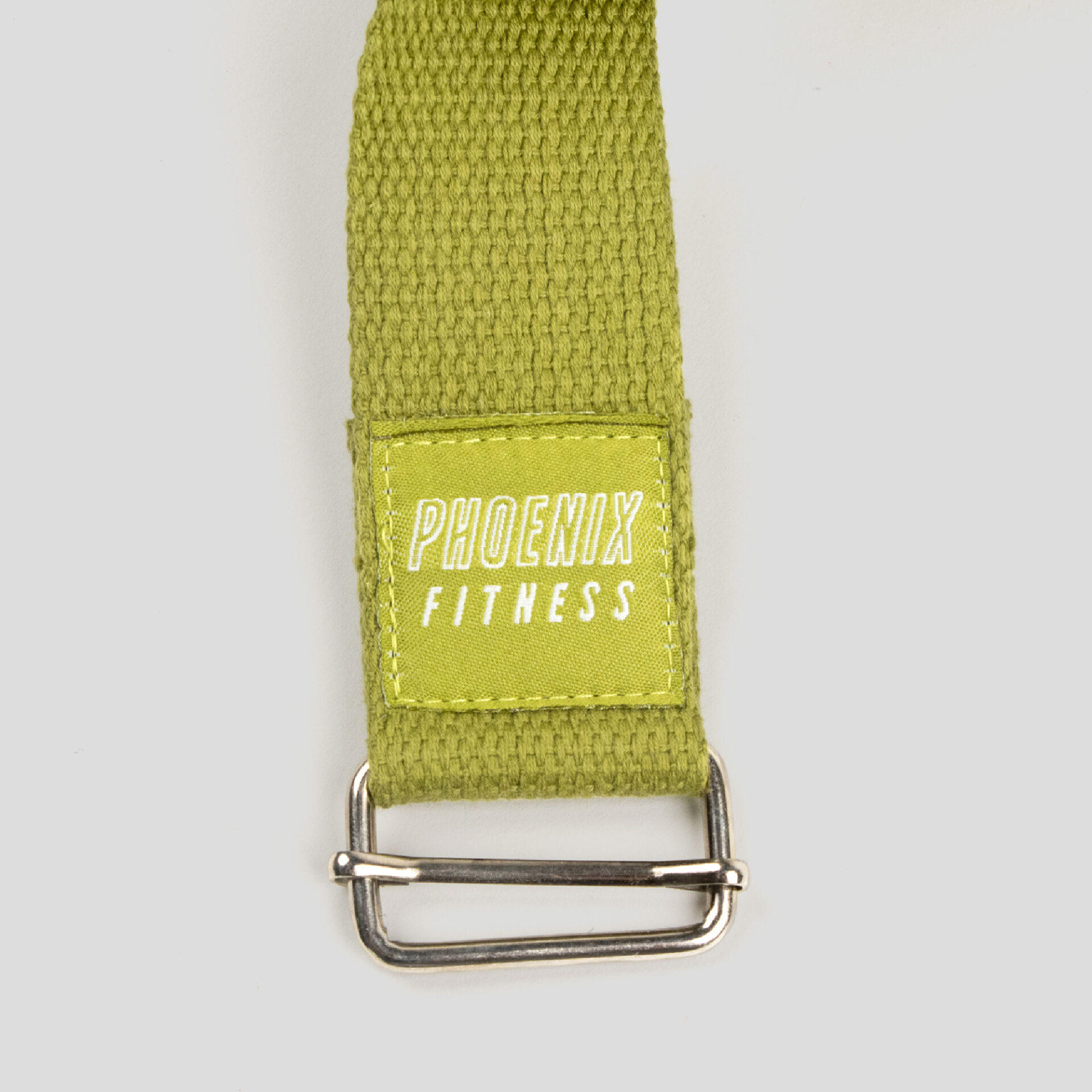 Green Yoga Straps clasp