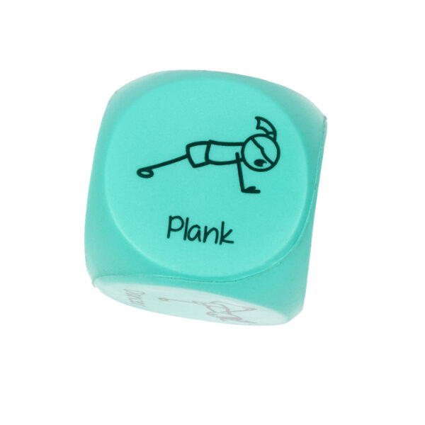 1 of 2 Pose dice within the Myga Children Yoga Dice Set