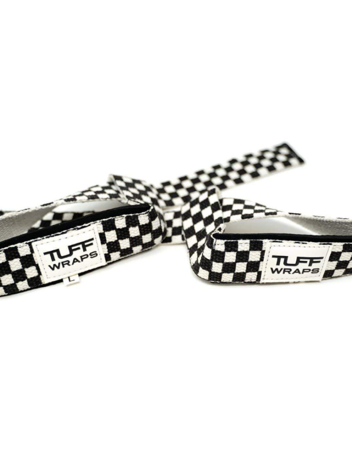 TUFF WRAPS - Checkerboard Vans style lifting straps.