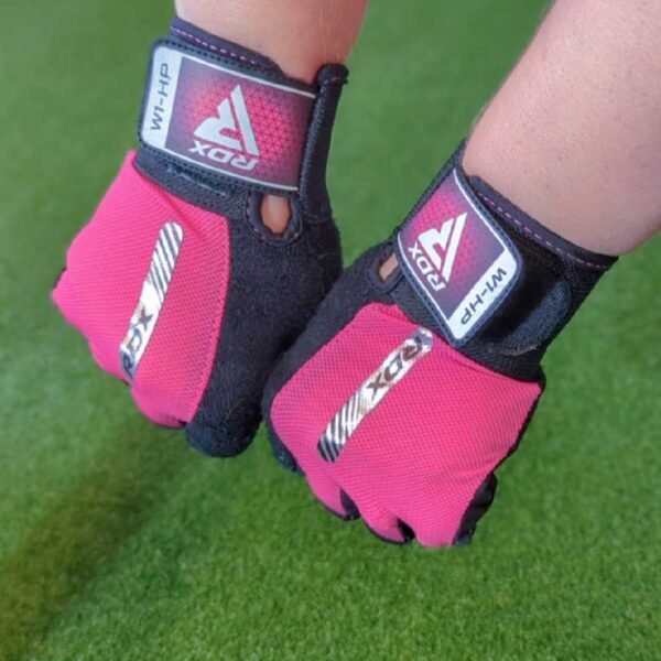 RDX Pink Lifting gloves