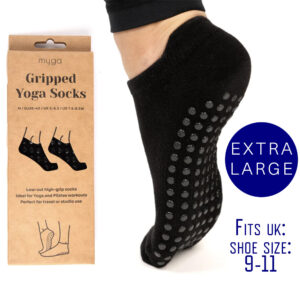 Extra Large Gripped Yoga Socks