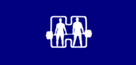 Together We Lift. Logo on Navy Background