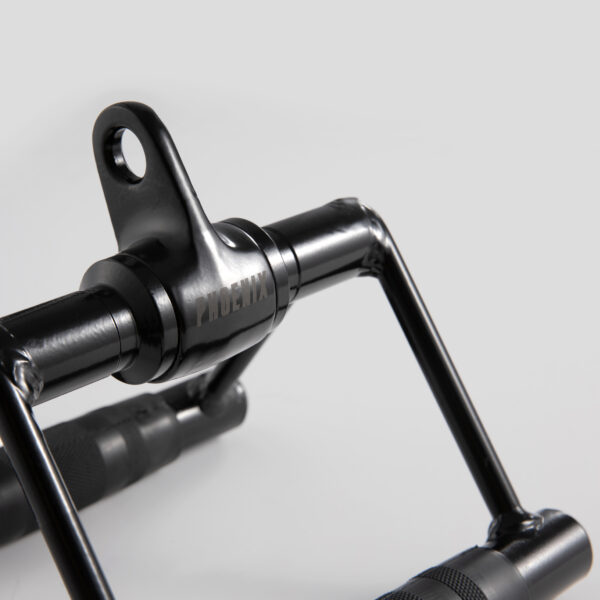 Close up on the top of the narrow low row handle