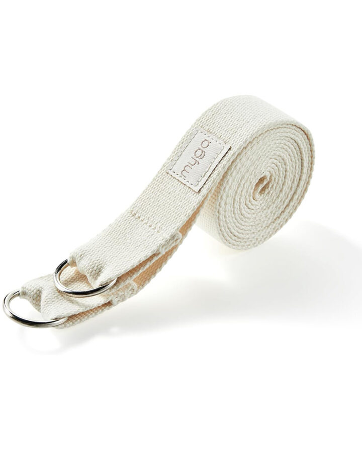 Cream 2-in-1 Yoga Strap and Carry Sling