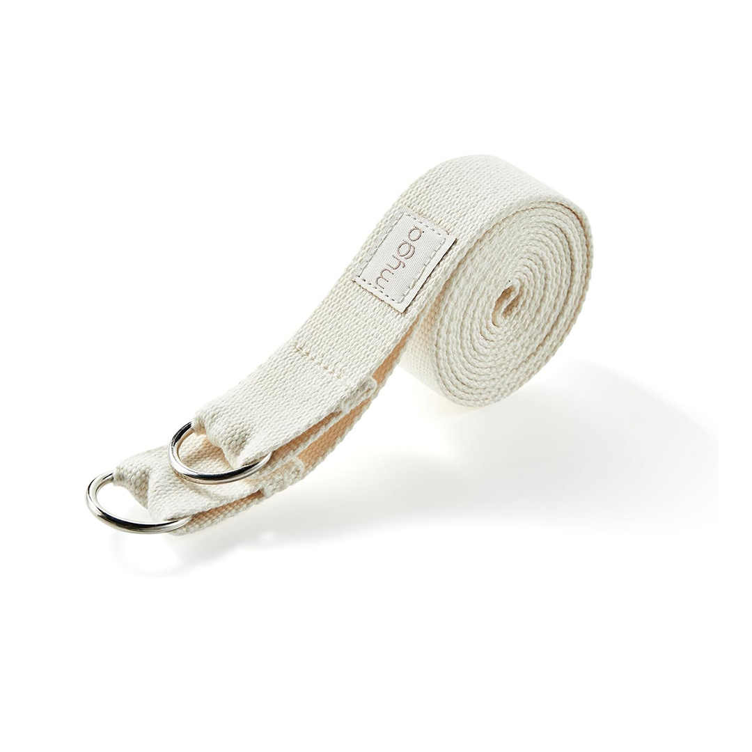 Cream 2-in-1 Yoga Strap and Carry Sling
