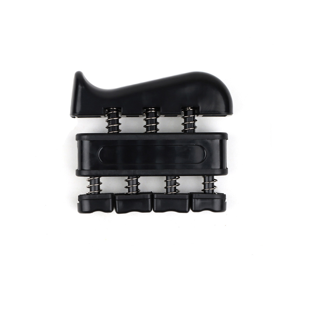 Black finger reflex trainer included in the grip strength starter set.