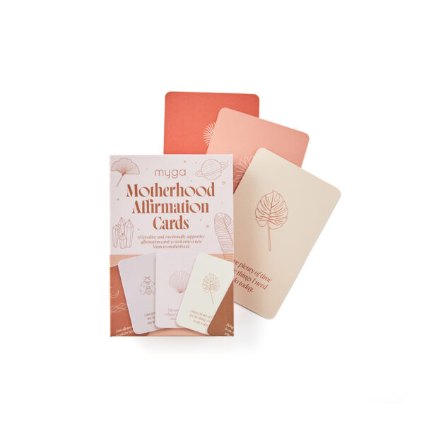 Myga Motherhood Affirmation Cards for new and expecting mums