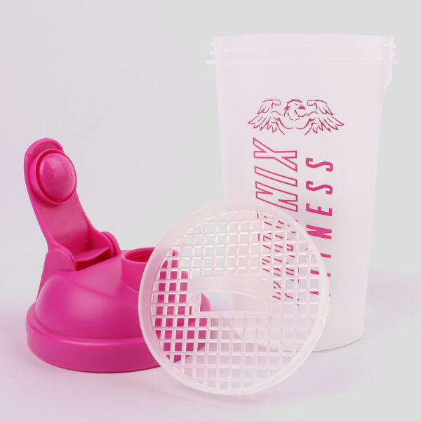 3 part pink protein shaker
