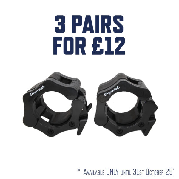 Bargain Barbell Collars! 3 pairs for just £12