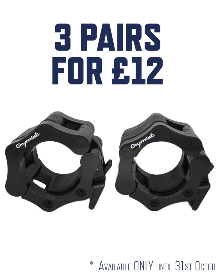 Bargain Barbell Collars! 3 pairs for just £12