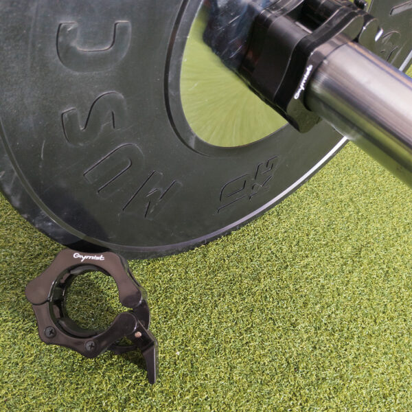 Barbell Collars in use at Buds Fitness Studio