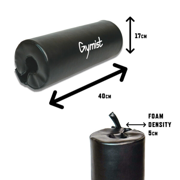 Premium barbell pad dimensions