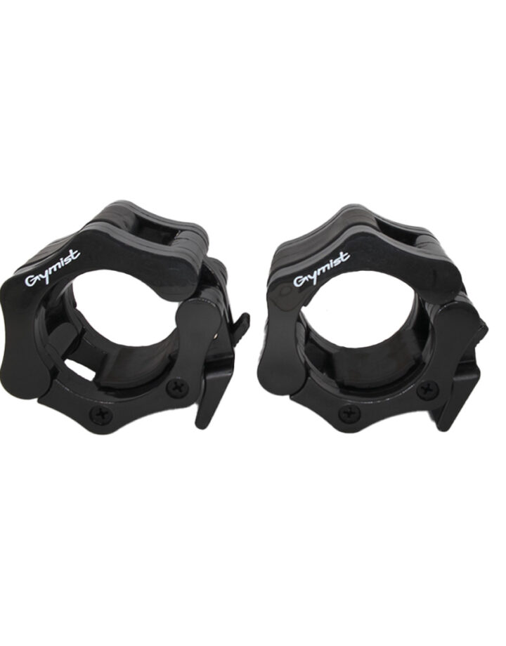 Black olympic Barbell collars by Gymist