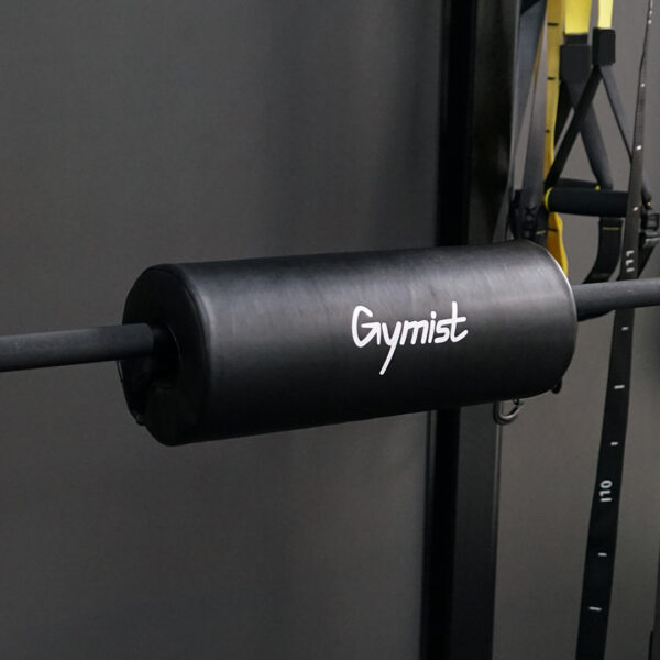 Gymist barbell pad in a gym – compact lifting accessory for UK fitness enthusiasts