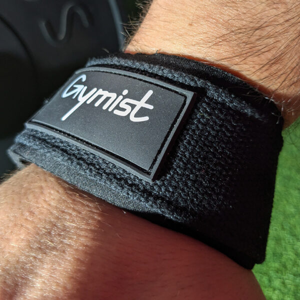 Close up of the neoprene padded wrist support