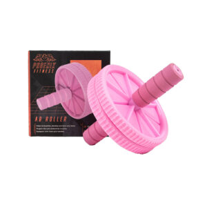Pink Dual Wheel Ab Roller by Phoenix Fitness