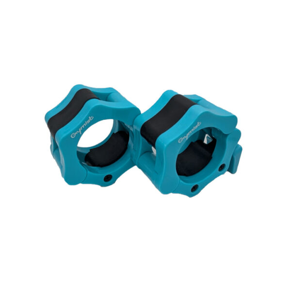 Teal Olympic Barbell Collars