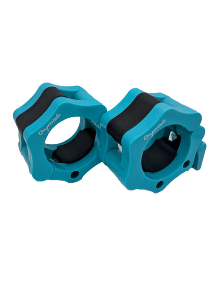 Teal Olympic Barbell Collars