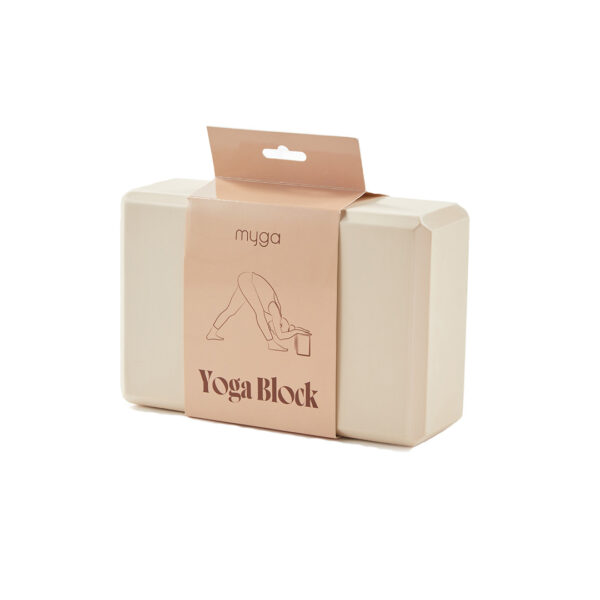 Sand yoga block lightweight support side angle