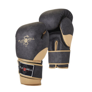 Vintage Design, modern day comfort boxing gloves by Playwell