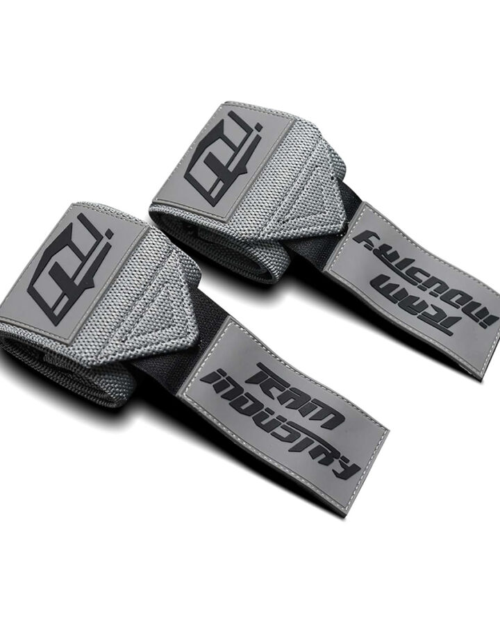 Team Industry 16inch Grey Wrist Wraps