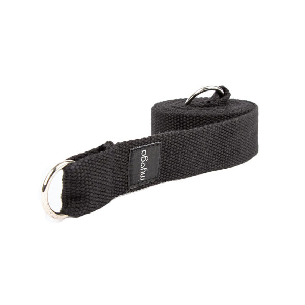 2 in 1 Black Yoga Strap & Carry
