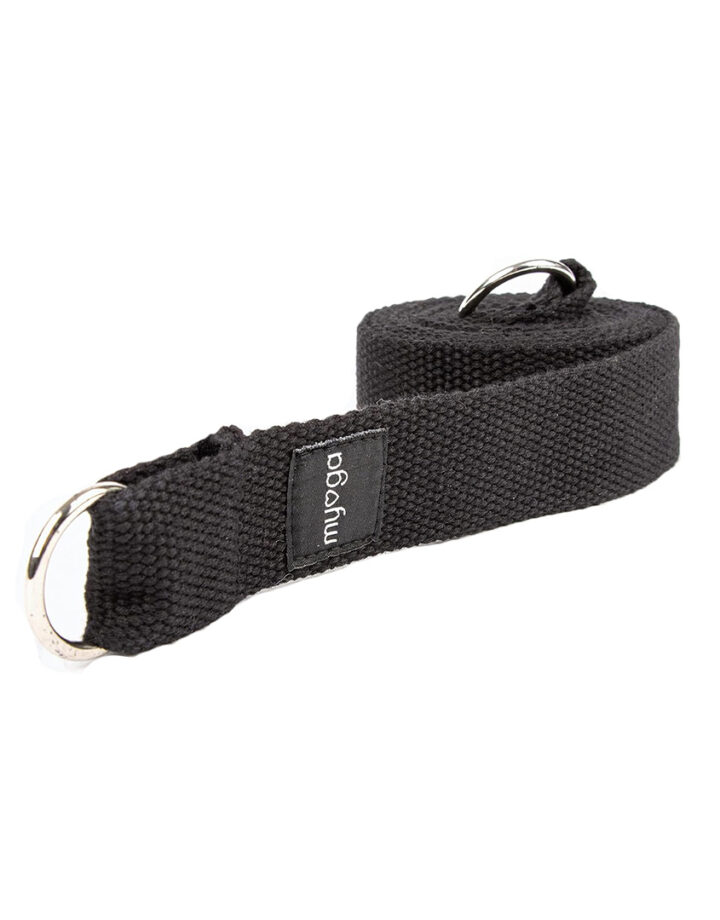 2 in 1 Black Yoga Strap & Carry