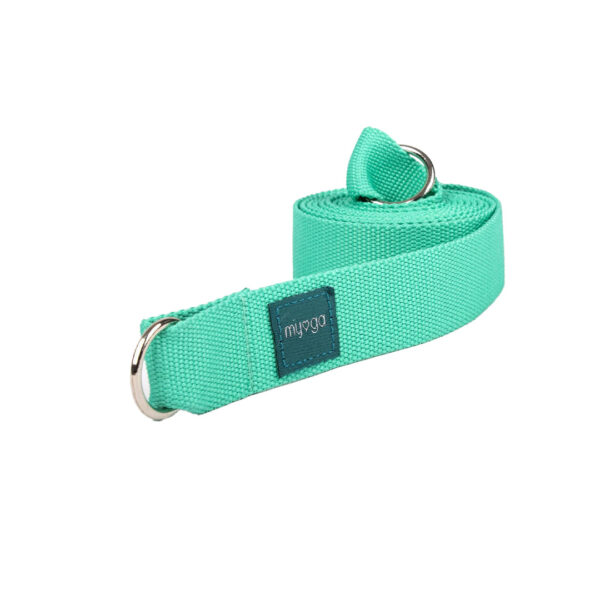 Beginner Friendly Yoga Strap in Turquois