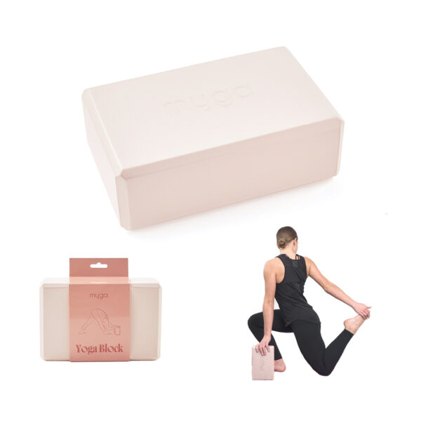High Quality EVA Foam Yoga Block in Pink