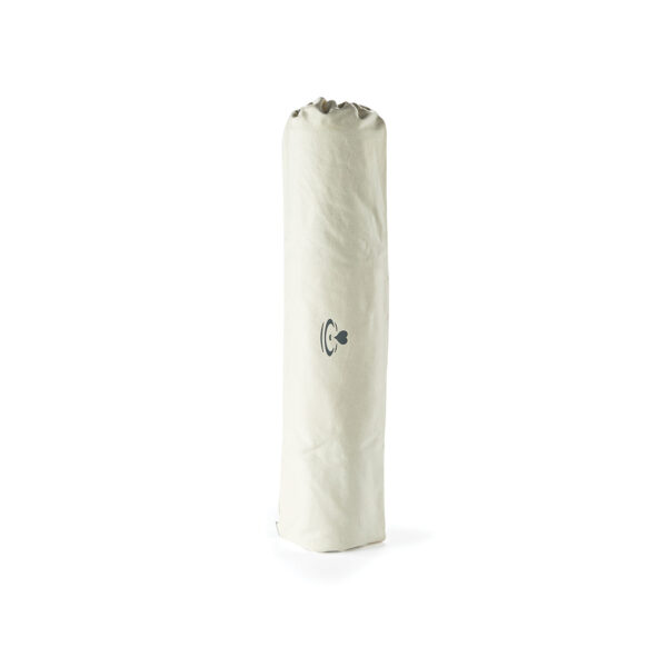100% Cotton Premium Yoga Mat Carry Bag in Cream by Myga