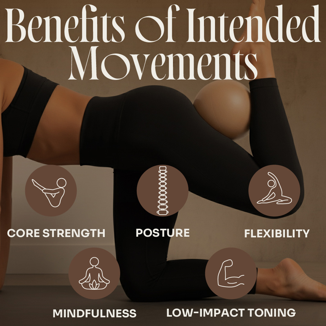 Benefits of Pilates including core strength, posture, flexibility and mindfulness