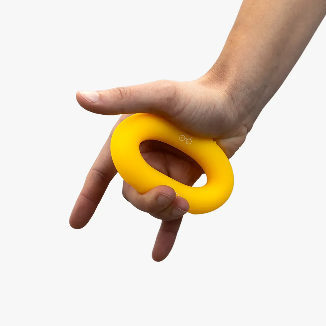 Yellow Grip Ring ideal for beginners by YY Vertical