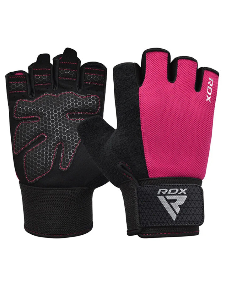 Pink Gym Gloves by RDX Sports